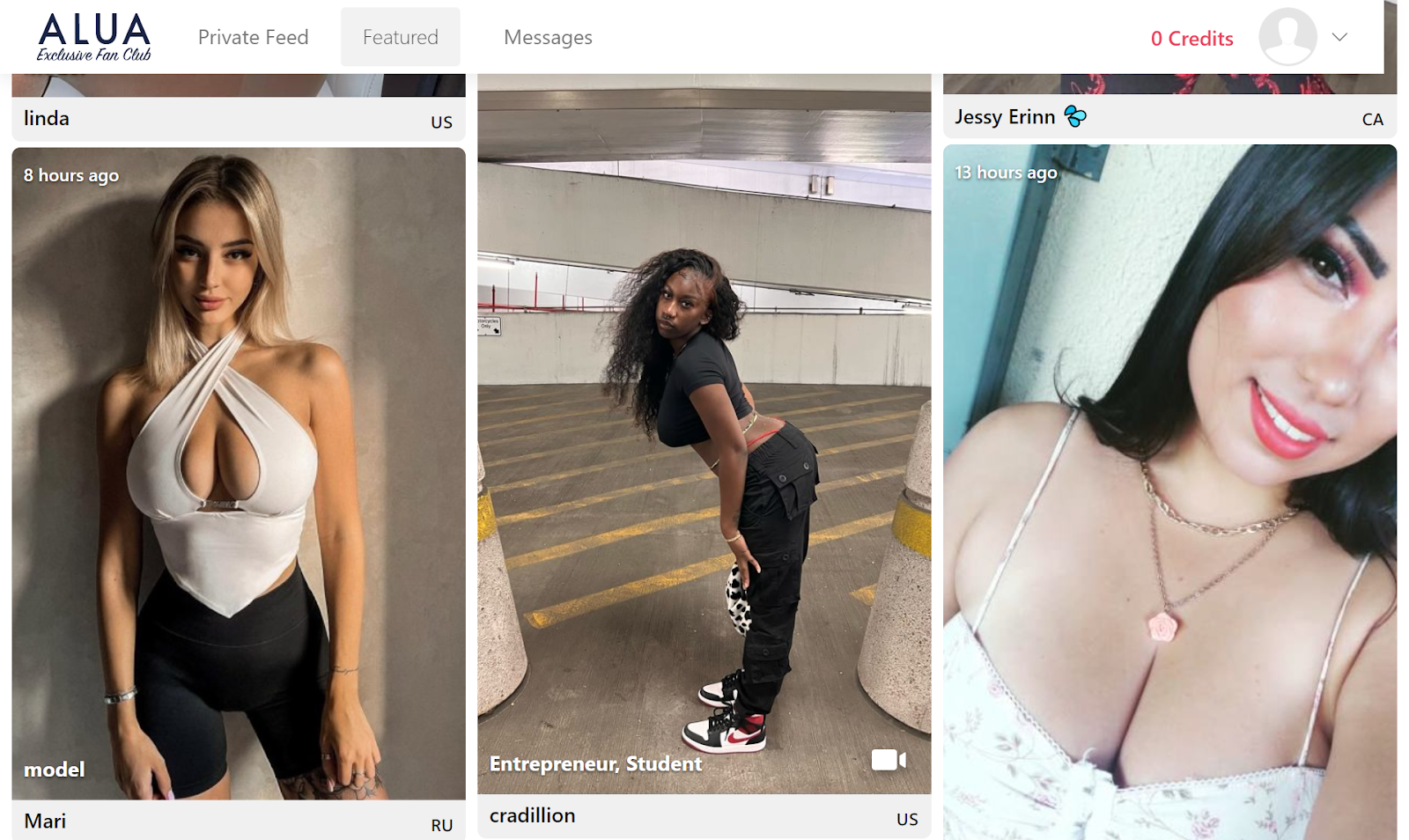 Alua is a safe and fun platform that promotes exclusive chats between creat...